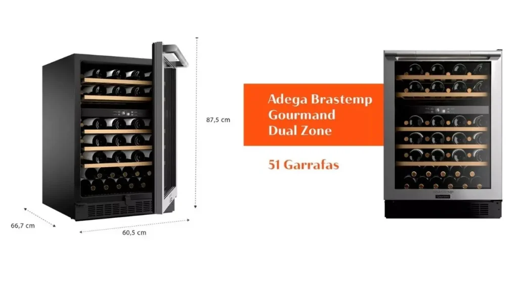 adega brastemp gourmand
